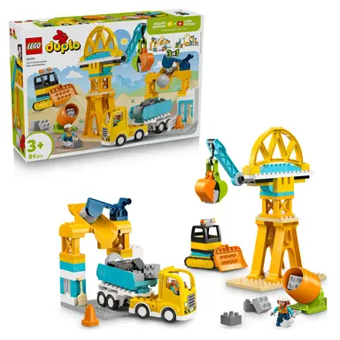 LEGO DUPLO Town 10476 3 in 1 Construction Site and Vehicles