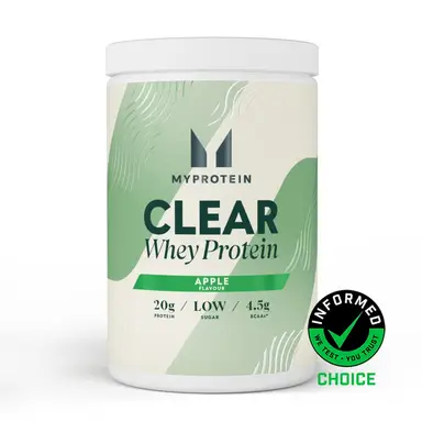 MyProtein Clear Whey Isolate Apple Protein Nutrition Powder Flavour - 500g