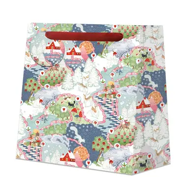 Cath Kidston Christmas Journey Medium Gift Bag