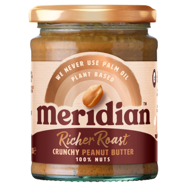 Meridian Peanut Butt Rich Roast Crunchy - 280G