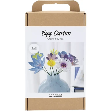 Creativ Craft Kit Egg Carton Flowers