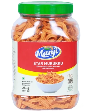 Manji Snacks Star Murukku 250 g
