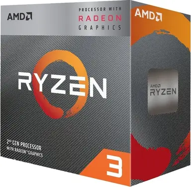 AMD Ryzen 3 3200G CPU, 4C/4T, 3.60-4.00GHz, Processor, Boxed