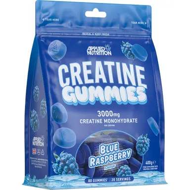 Applied Nutrition Creatine Strength Strength Support Gummies Blue Raspberry Flavour - 80 Gummies