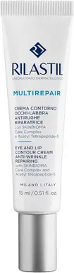 Rilastil MULTIREPAIR anti-aging oog- en lipcontourverzorging 15 ml