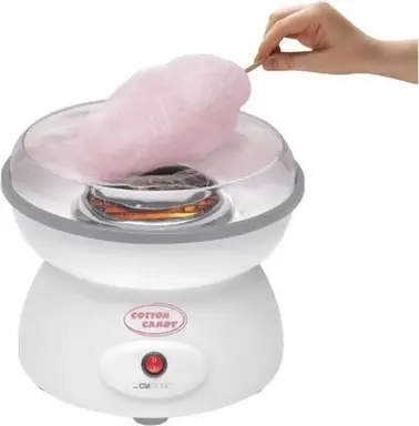 Clatronic ZWM 3478 - Suikerspinmachine - 500W roterende kom kinderveilig