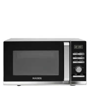 Haden 25L Silver Combination Microwave, Convection, Grill, Digital Display, Black & Silver - 199102