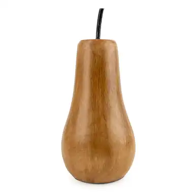 Candlelight Decorative Ornament Pear Mango Wood