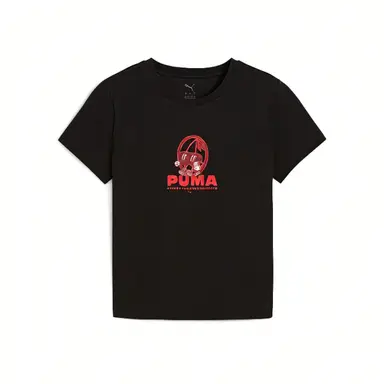Puma Graphic Cherry The Moment Slim Tee - Puma Black