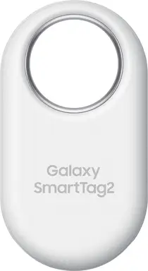 Samsung Galaxy SmartTag2 Bluetooth + UWB, IP67 water- en stofbestendig, vindbaar via app - Wit