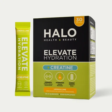 HALO- Elevate Hydration Creatine Lemon & Lime 30 Pack