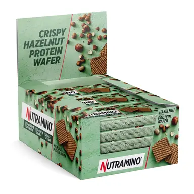 Nutramino Eiwitwafel 12 x 39 g - Hazelnoot