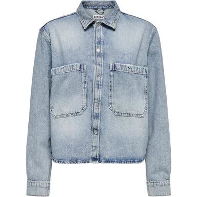 ENKEL CASSIE LS OVS DNM SHIRT DOT NOOS JEANS SHIRT M