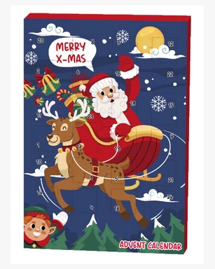 Calendrier de l'Avent Chocolat 50g