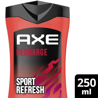 Axe Recharge 3-in-1 Douchegel 250 ml