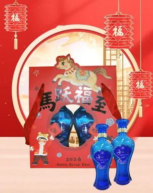 Yanghe Hai Zhi Lan (Blue Classic) Twin Pack (2x100ml)