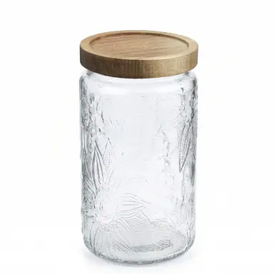 Luftdichte Glas-Keksdosen - Küchenaufbewahrungsbehälter