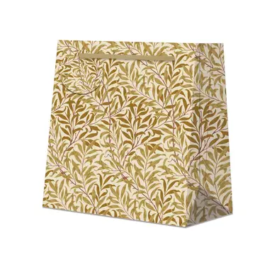 Morris & Co Willow Bough Gold Small Gift Bag