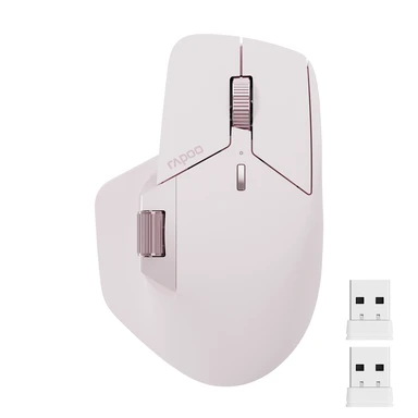 Rapoo MT760 Mini souris sans fil Bluetooth - Rose