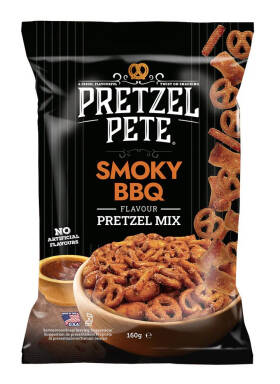 Pretzel Pete - Smoky BBQ Pretzel Mix - 160g