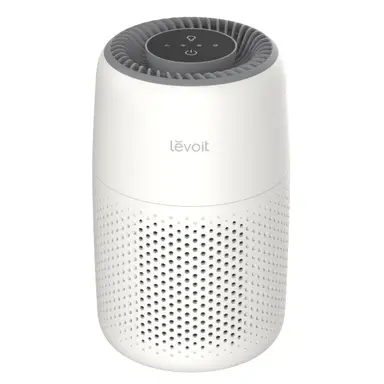 Levoit Core Mini Air Purifier – 3-Stage Filtration, Quiet Operation, Aroma Pad, Compact Design – Night Light Cream White, LAP-C171-QAE