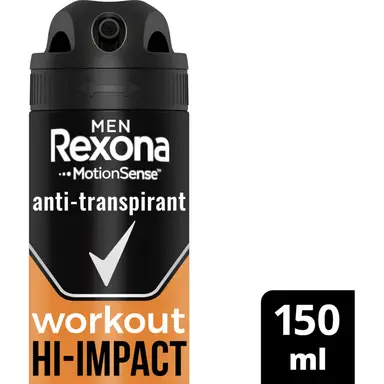 Rexona Men Deospray Workout HI-Impact 150 ml NL/FR