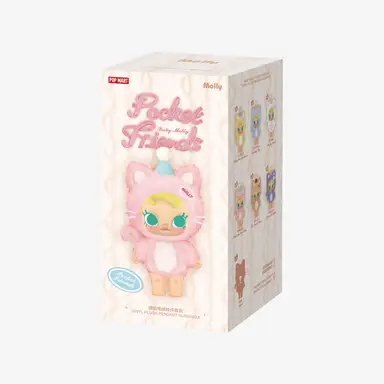 POP MART Baby Molly Pocket Friends-serie – 1 stuk