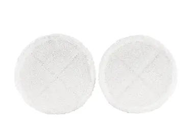 Bissell Soft Pads for SpinWave – Machine Washable, Gentle Cleaning, 4-Pack – White, 2131