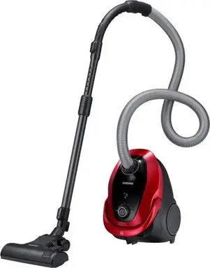 Samsung VC07M25E0WR stofzuiger met zak, 700 W, 2 L, rood