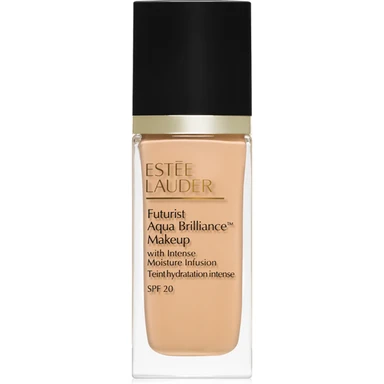 Estée Lauder Futurist Aqua Brilliance™ Makeup SPF 20 fond de teint hydratant teinte 1W0 Warm Porcelain 30 ml