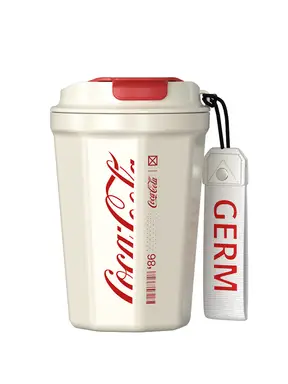 Collection Coca-Cola Tumbler Octogone Isolé - Blanc