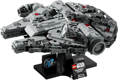 LEGO Star Wars 75375 Millennium Falcon 25ste Verjaardagsmodel voor Volwassenen
