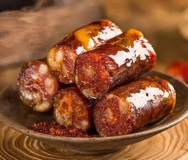 Saucisse du Sichuan LA WEI JU Saveur Épicée 280g