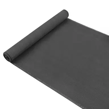 WOLTU Sichtschutz Tennisblende 1.5x10m aus 180 g/m² HDPE, Schattierungsnetz Sichtschutz Windschutz Staubschutz Sonnenschutzgewebe mit Kabelbindern Anthrazit