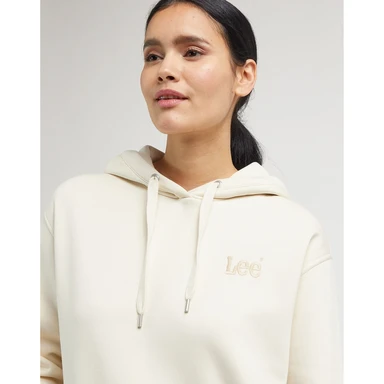 LEE ESSENTIAL HOODIE ECRU, L S