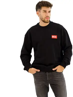 DIESEL Heren Truien A11591 DIESEL Truien Zwart XXL
