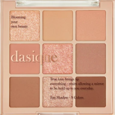 Dasique Palette de fards à paupières - n°05 Sunset Muhly