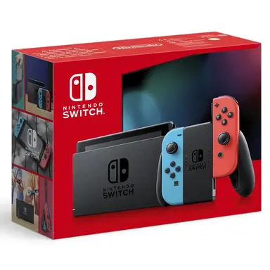 Nintendo Switch neon-rot/neon-blau (neue Edition)
