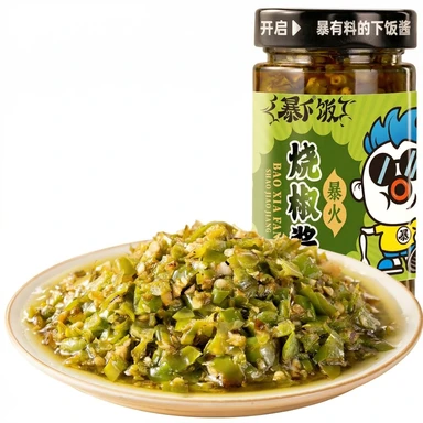 Ji Xiang Ju Blazing Hot Pepper Sauce 200g