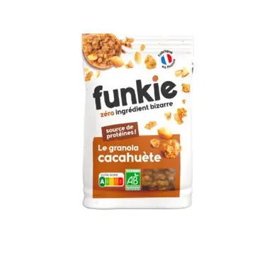 FUNKIE Granola biologique cacahuète - 300 g
