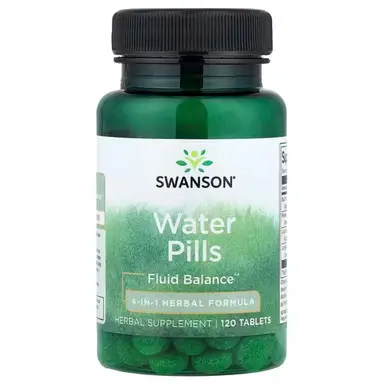 Swanson Water Balance Fluid Balance Tablets - 120 Tablets