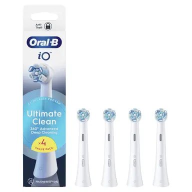 Oral-B iO Ultimate Clean Toothbrush Heads 4 pack