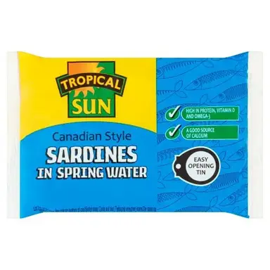 Canadian Style Sardines In Spring Water