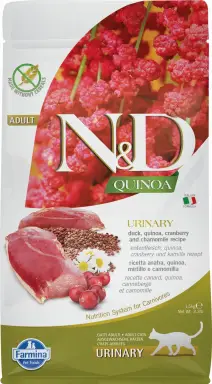 Farmina N&D Quinoa Katzenfutter Urinary Ente 1,5 kg