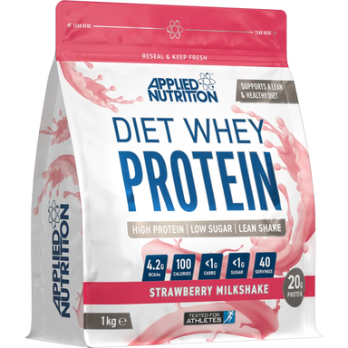 Applied Nutrition Diet Whey Protein Weight Management Strawberry Shake - 1 kg