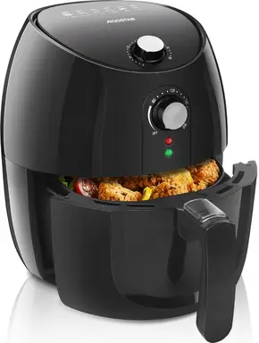 Aigostar airfryer 1500 W 3,5 L 360° heteluchtcirculatie mechanische bediening 80-200°C timer 0-30 min