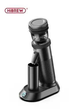 HiBREW G5 Electric Coffee Grinder With 48mm Conical Burr 36 Gears Grinding Adjustable for Espresso/Turkish/Pour Over/Mocca/Drip Coffee