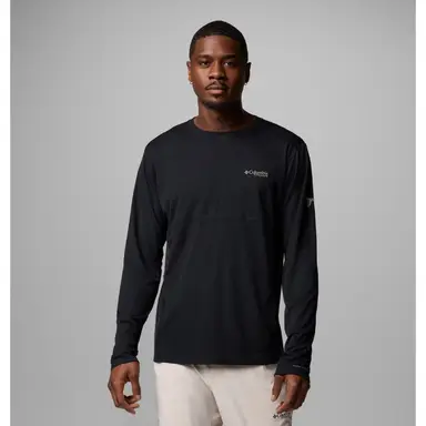 Columbia Cirque River Pro Men's Long Sleeve Crew Shirt - Black