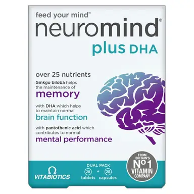 Vitabiotics Neuromind Plus Daily Wellness Support Tablets - 56 Tablets