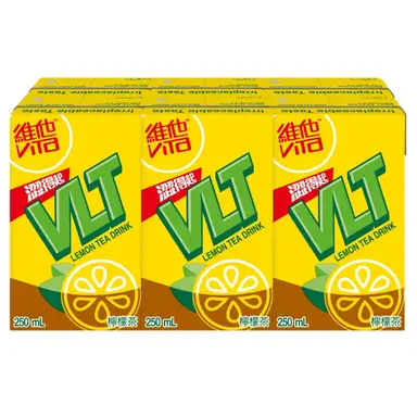 Vitamilk citroenthee drank 250ml x 6